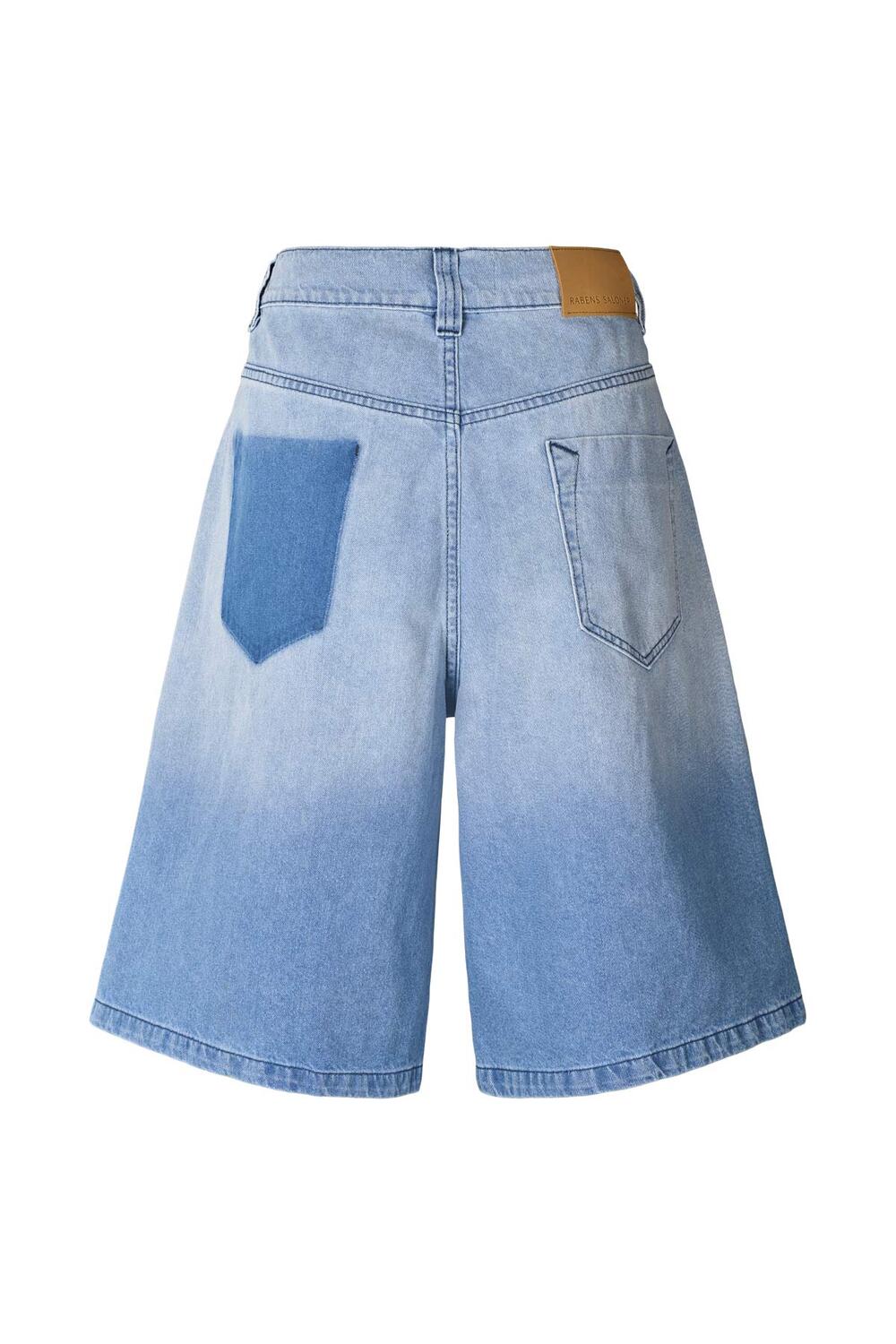 Raha Wide shorts - Light Washed Denim